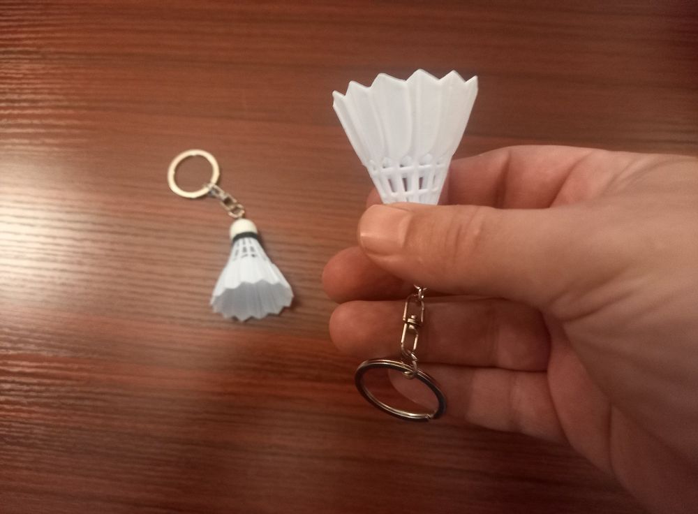 Lot De 8 Porte-clés Badminton – Métal Et Résine, 8,2 Cm, 4 Couleurs, Sac à Dos, Décoration, Cadeau