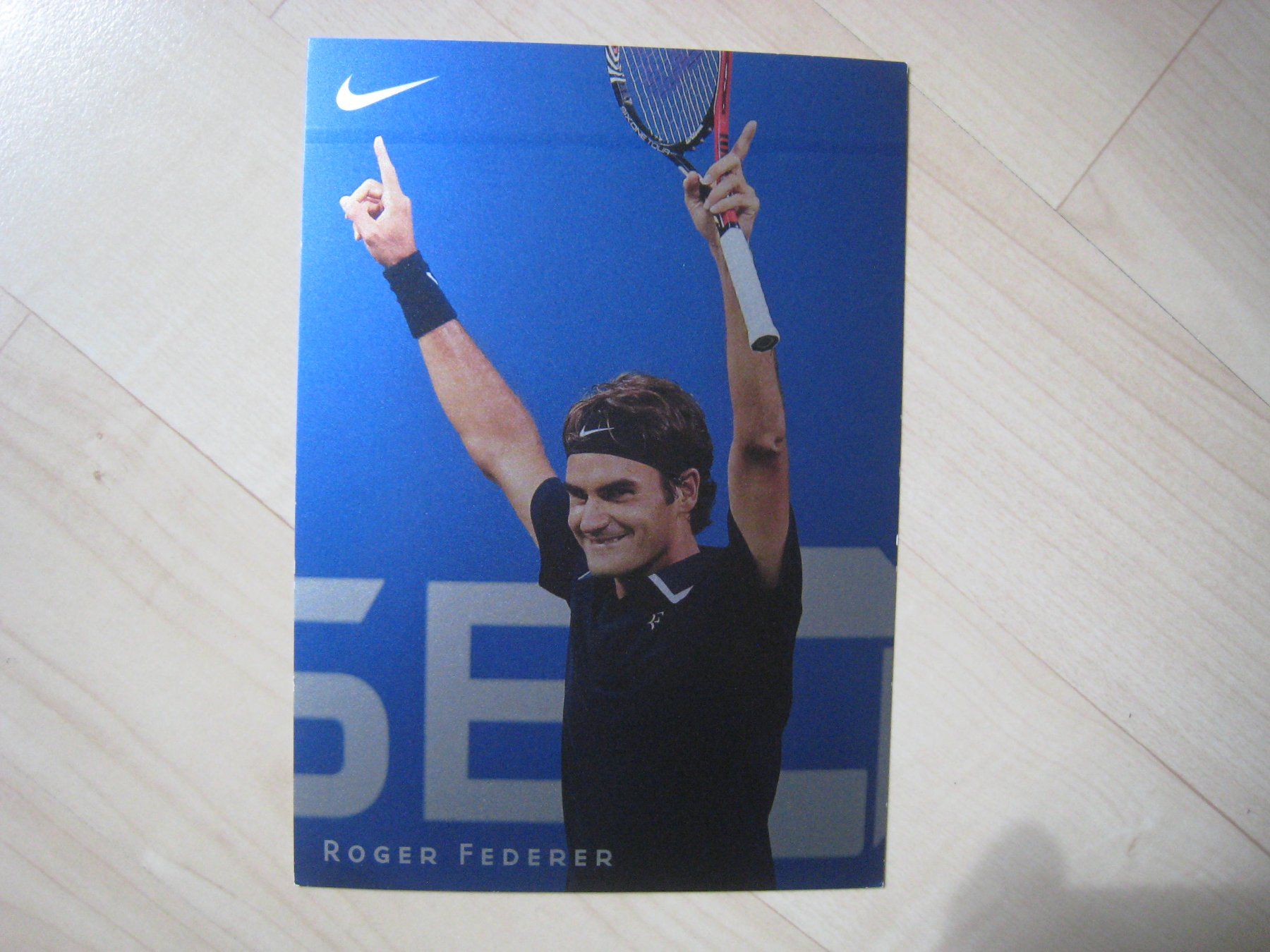 Nike Carte collezionabili: ROGER FEDERER  Info Karte Nike – Usato da Dättlikon venduto da Mamakuga 2