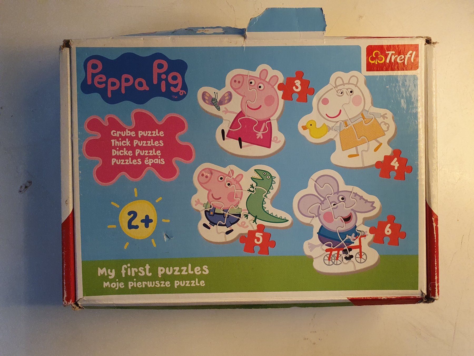 Puzzle: Peppa Pig supercolor My first Puzzle – Usato da Zürich venduto da loosebone