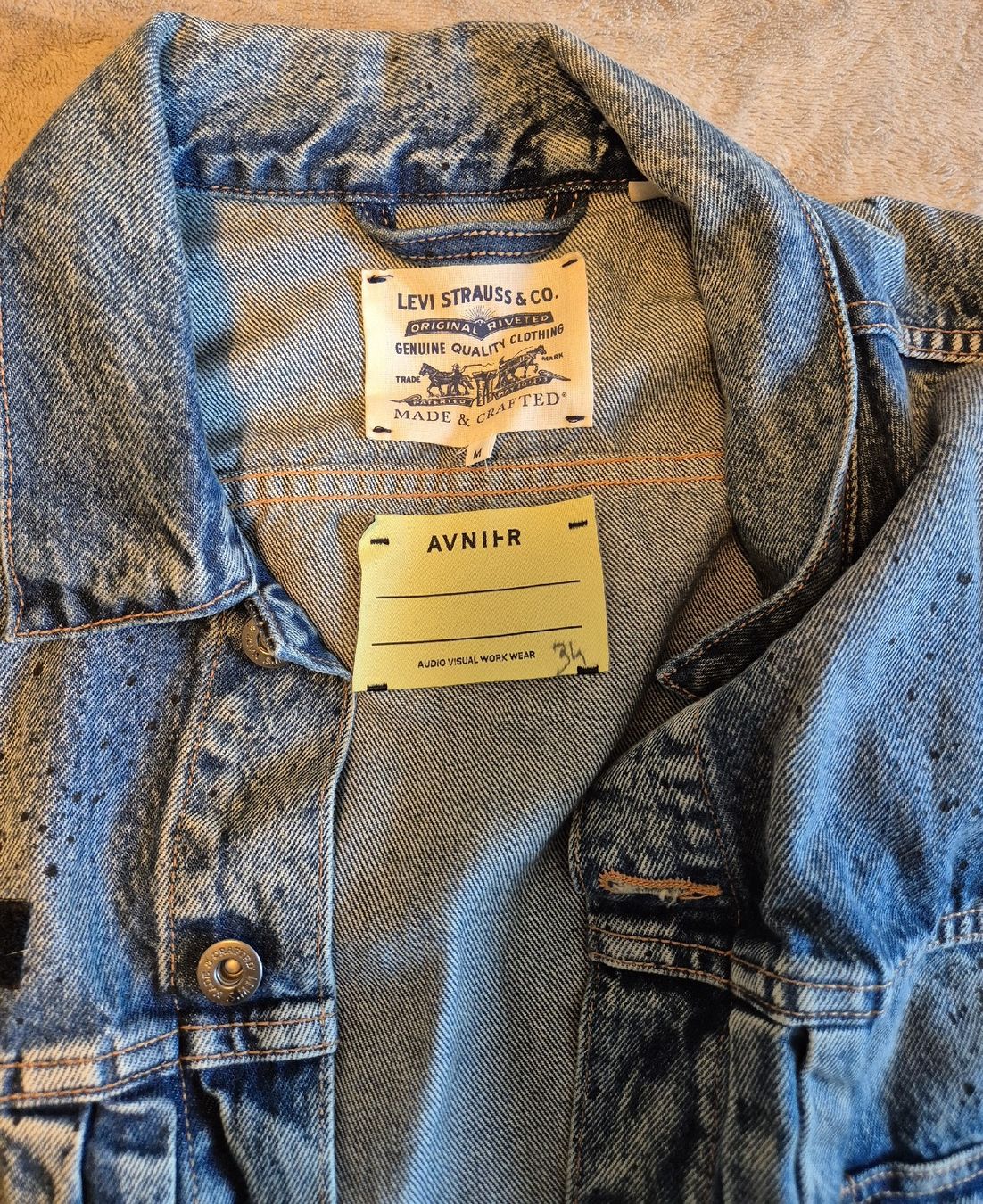 Giacche: Avnier x Levi's blouson – Nuovo (secondo la descrizione) da Oron-la-Ville venduto da n_a_t_e_a_g 1