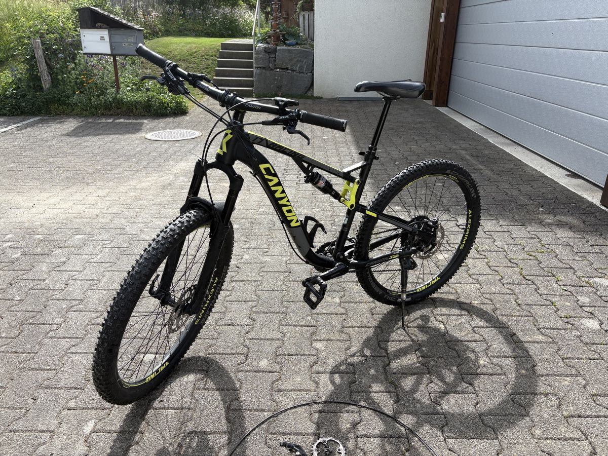 Canyon Biciclette: Canyon Mountainbike 2017 Modell – Usato da St.Pelagiberg venduto da JannikGer