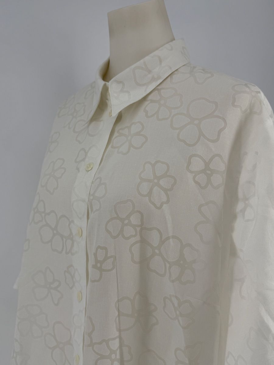 Camicette: Bluse kurzarm mit Blumenmuster Gr. 52 von Die Lingener – Usato da Auenstein venduto da moin. 1