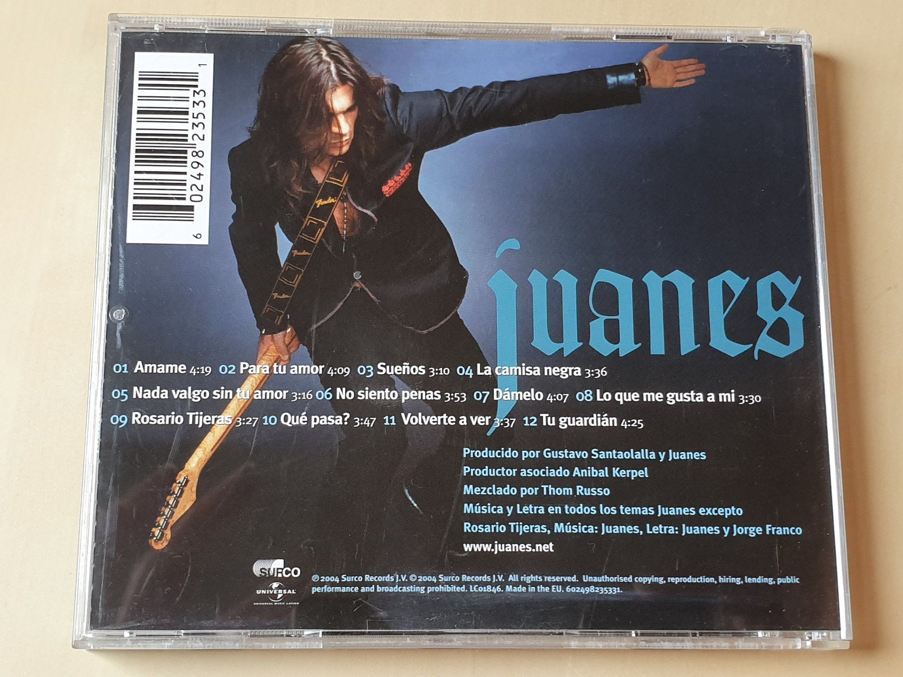 CDs: Juanes mi sangre – Gebraucht aus Stansstad von collectorsshop 1