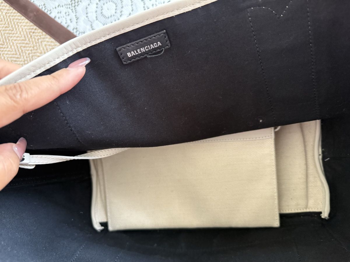 Balenciaga Borse da donna: Balenciaga Canvas Leather Hand Bag – Usato da Zürich venduto da Sweeti39 6