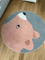 Baby Kinder Teppich rund Fuchs wie neu