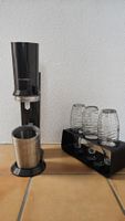 Sodastream Cristal inkl. Flaschen und Abtropfhalterung