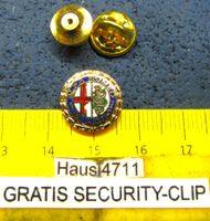 ALFA ROMEO MILANO AUTO LOGO SCHMUCK-PIN ENAMEL 15mm KLEIN