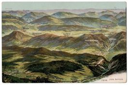 Vogelschau-AK Jura bernois