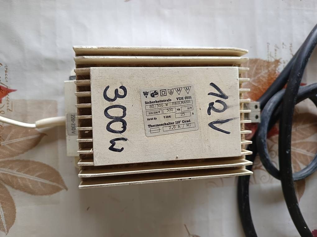 Elektronikbauteile: Trafo 230/12V 300W Transformator – Gebraucht aus Oberhofen AG von Topstar16 3