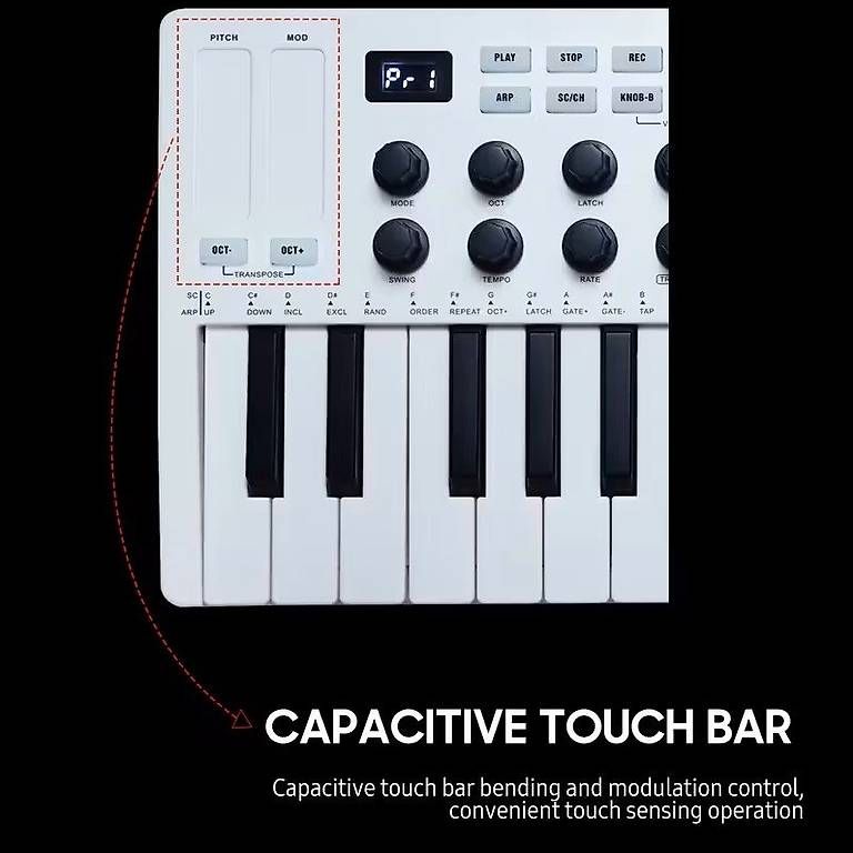 Controllers - Brand new M-Vave SMK-25 MIDI Keyboard Controller was sold