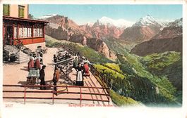 Schynige Platte wetterhorn