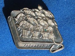 Basler Fasnachts-Plakette 1981, Silber