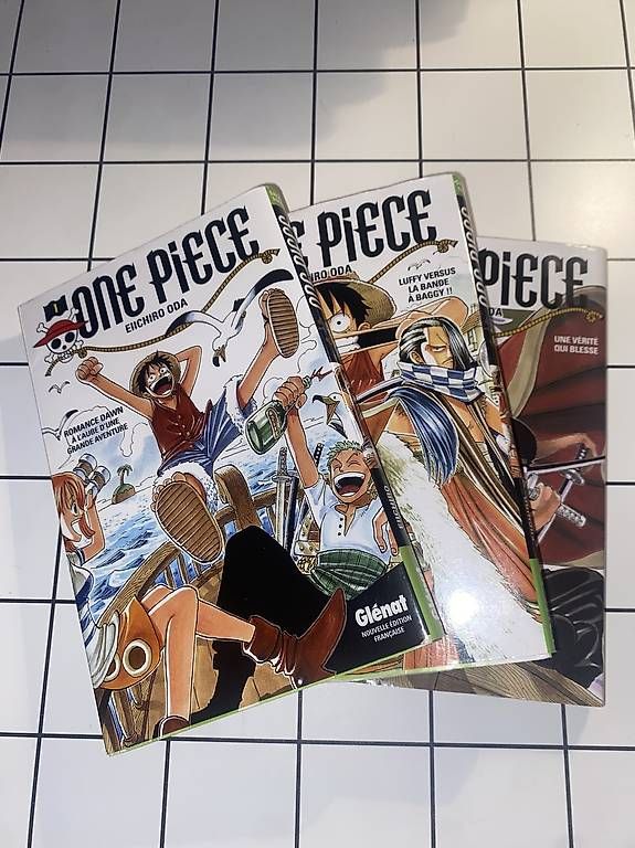 Fumetti: Manga One Piece tome 1 à 3 – Usato da Luc (Ayent) venduto da Caaam