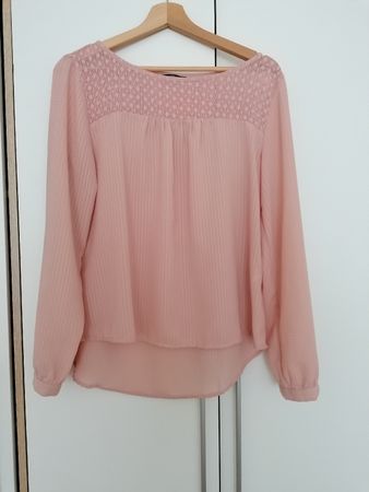 ONLY Bluse, Gr. 38, zartrosa, wenig getragen, Top Zustand