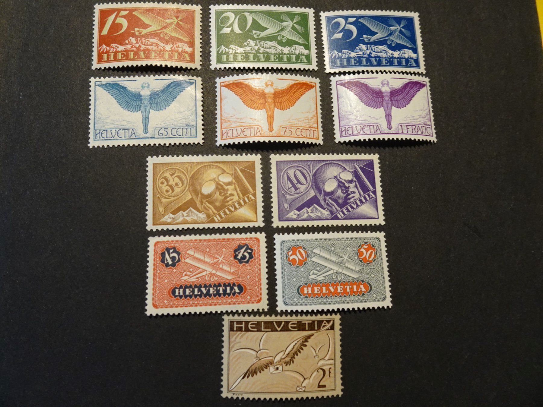 Tutti i francobolli: 1923/40 SINBILDLICHE DARSTELLUNGEN POST. – Nuovo (secondo la descrizione) da Eschenbach SG venduto da eDaisy 1