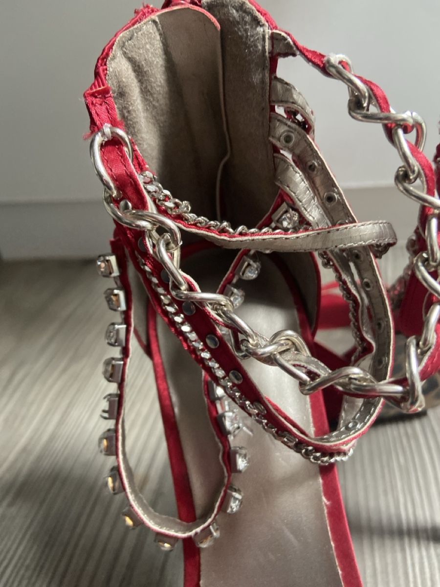 Scarpe da donna: Peeptoe Catwalk ,rot ,Grösse 37 – Usato da Sirnach venduto da SpeedyGT 2