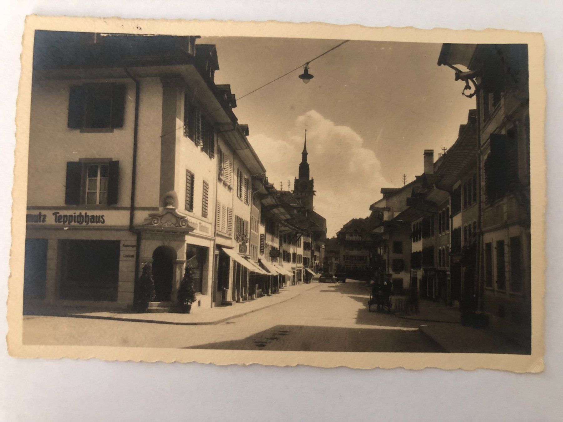 Cartoline postali: Zofingen - Teppichhaus ? – Usato da Pfäffikon ZH venduto da Waltoversand