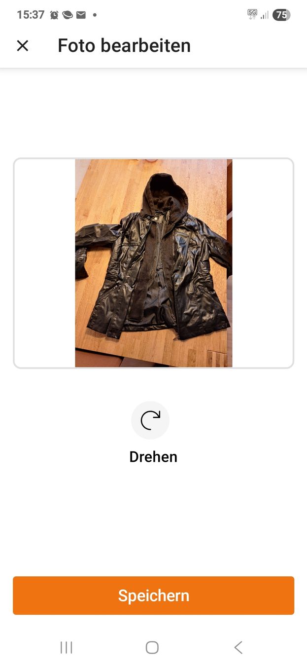 Giacche: Schicke Winterjacke in Lederoptik, Grösse Xl . – Nuovo (secondo la descrizione) da Zürich venduto da rotezora67 3
