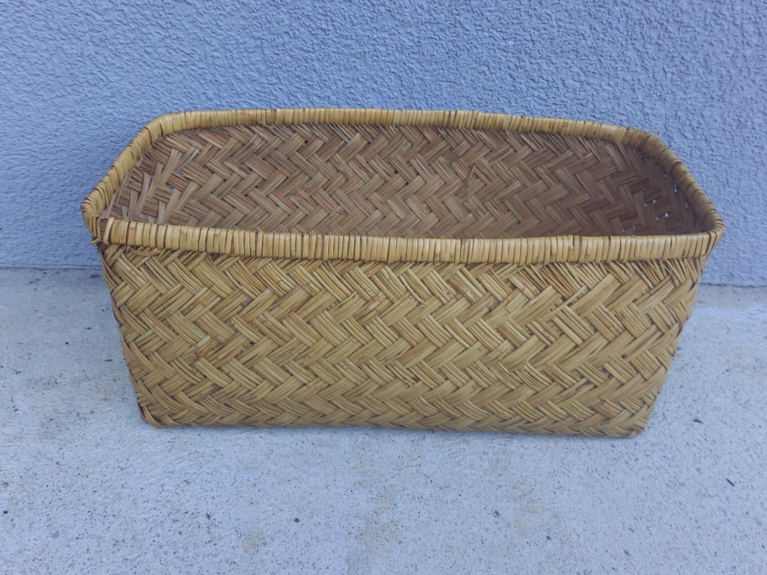 Altro per la casa: Panier ancien en osier pour rangement – Usato da Rossens FR venduto da Souris1