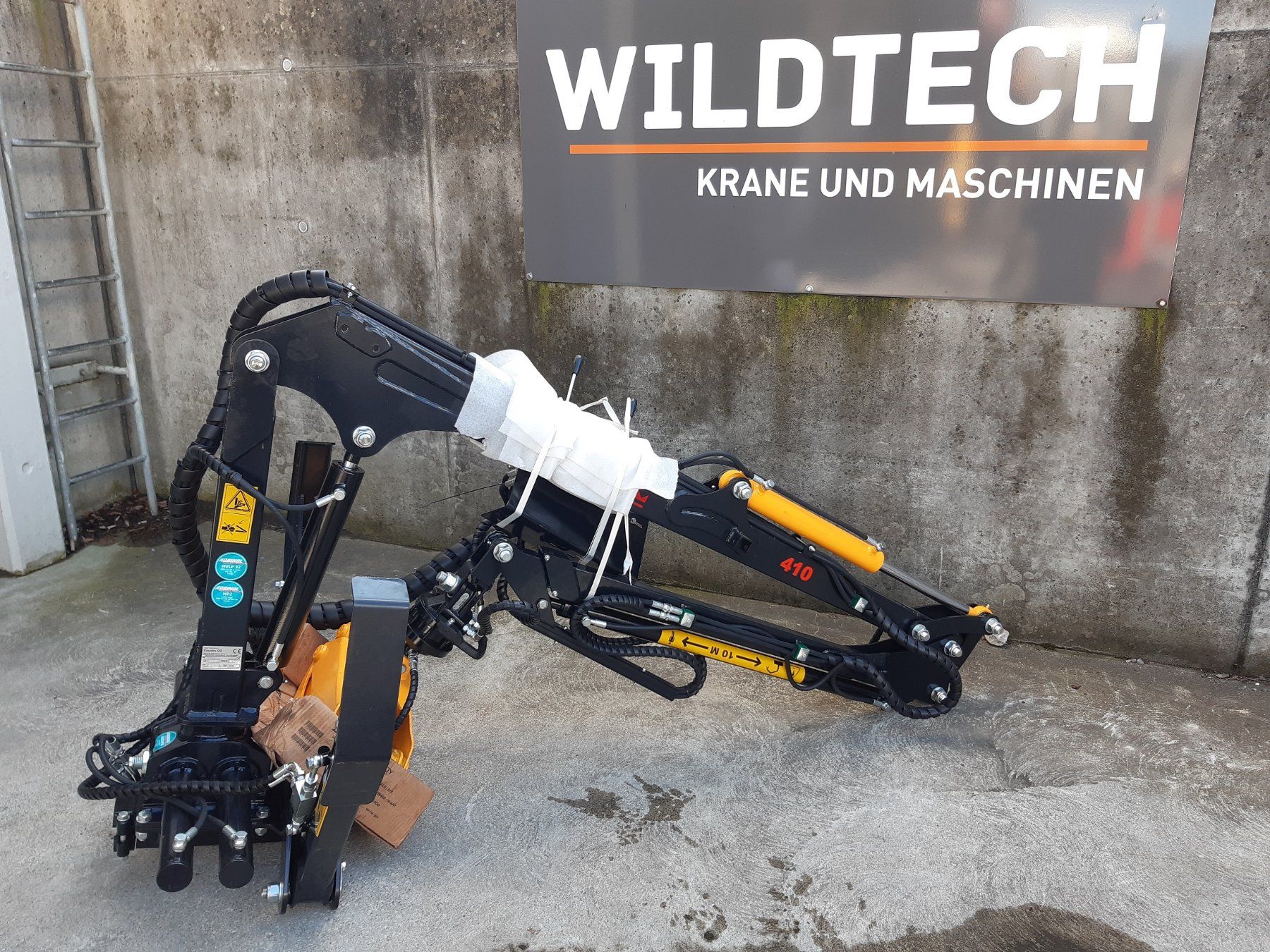 Gru: Mini-Forstkran Country 410 – Nuovo (secondo la descrizione) da Haslen AI venduto da Wildtech