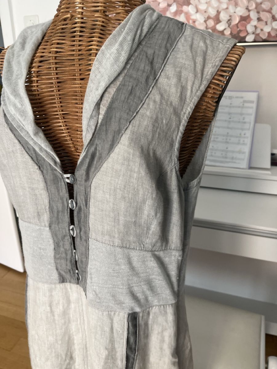 Nile Vestiti: Leinenkleid, Nile mit Kapuze, S – Usato da Solothurn venduto da Bobesch08 3