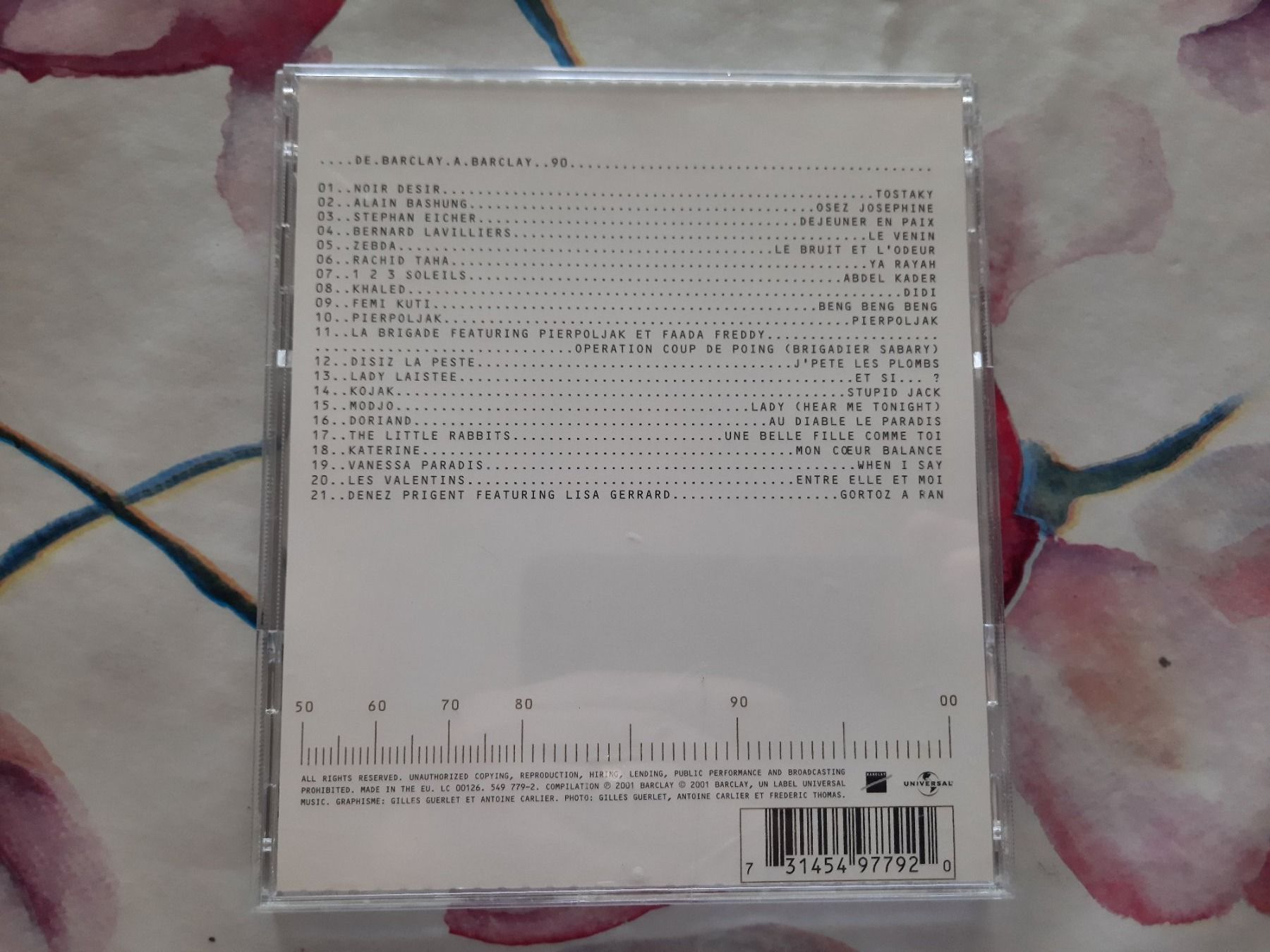 CD: CD De Barclay à Barclay 90 (2001) – Usato da Pully venduto da bro_n52j 2