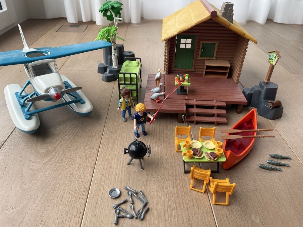 Playmobile 9320 Wildlife Haus Am See Gebraucht In Ennetb rgen F r CHF 