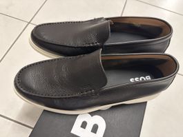 BOSS Herren Loafer Leder Dunkelbraun Grösse 45 neu