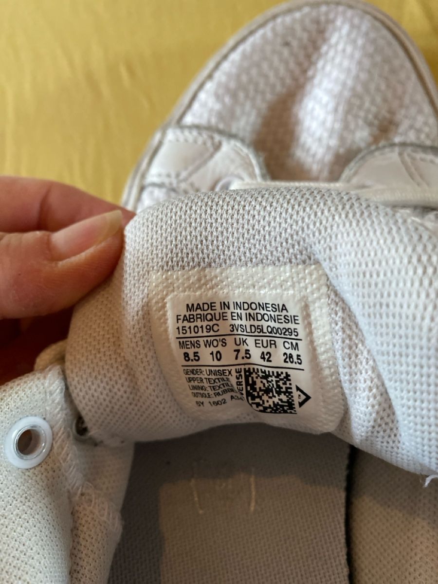 Converse Herrenschuhe: Converse All Star Gr. 42, weiss, stylisch – Gebraucht aus Watt von Willis4 2