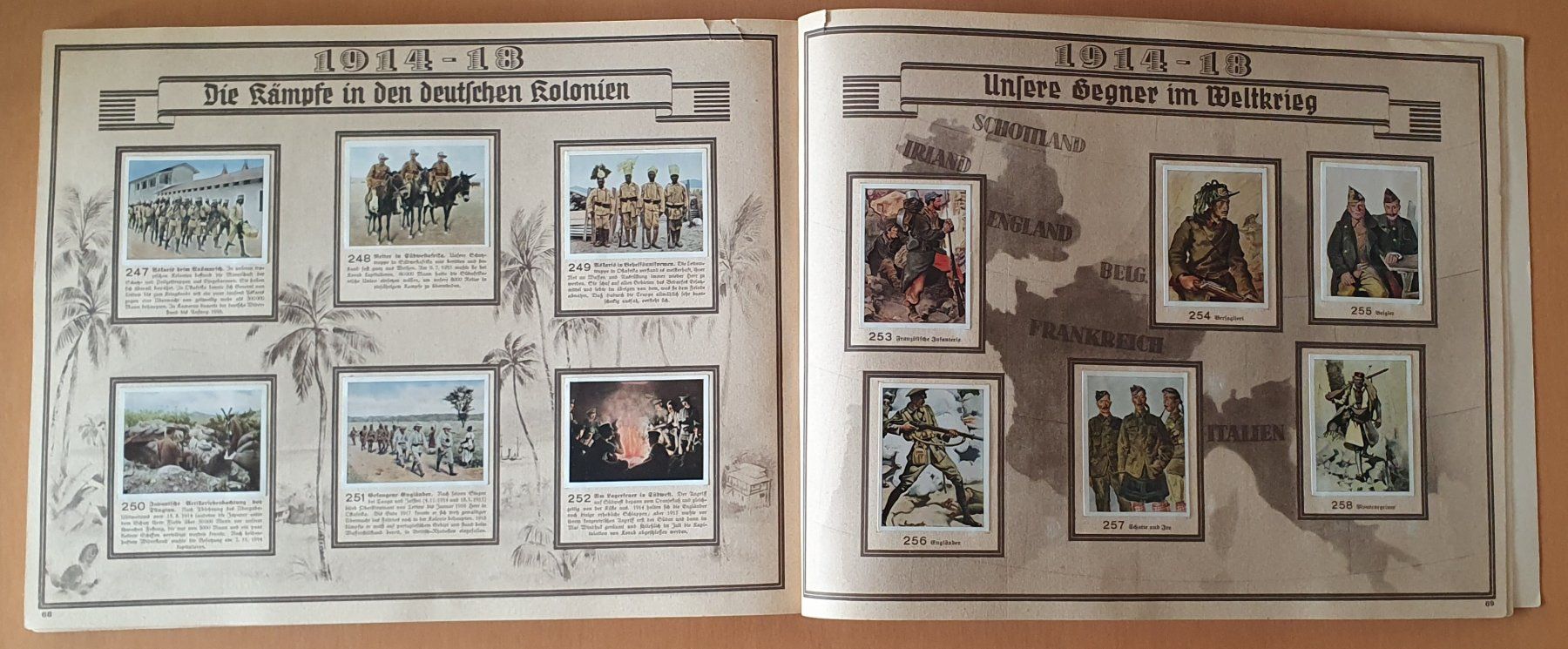 Album: ZIGARETTEN-BILDER-ALBUM, der Weltkrieg – Usato da Kreuzlingen venduto da Rschweiz1 6