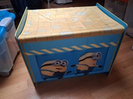 Caisse en tissu minions