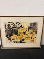 Schöne Bild mit Signatur (62 x 78 cm)Nr 160