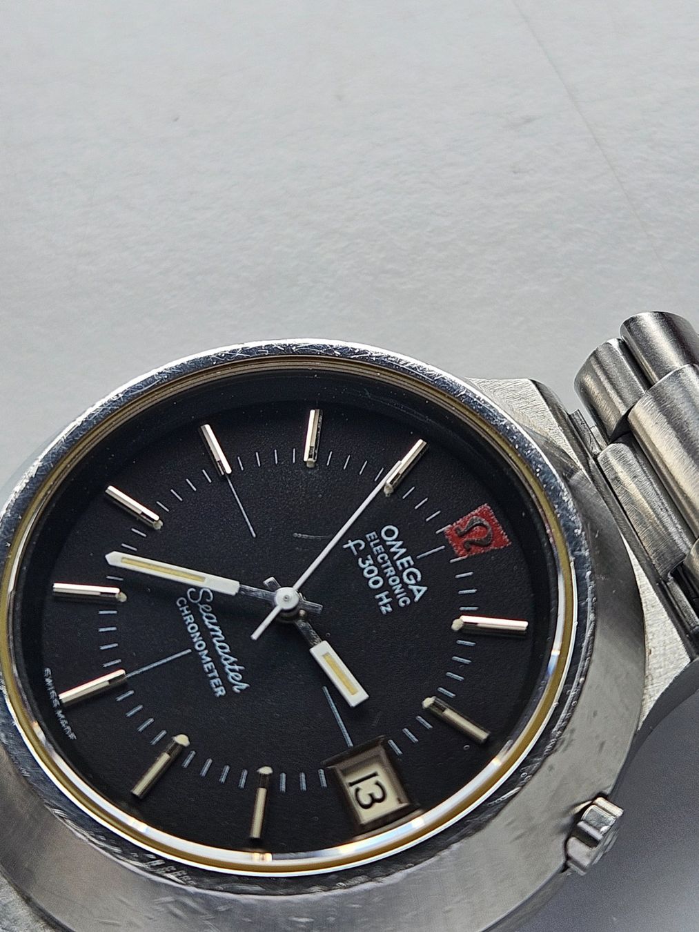 Omega Orologi: 442 Omega Electronic Cono Chronometer Seamaster Date – Usato da Berikon venduto da mmm21 3