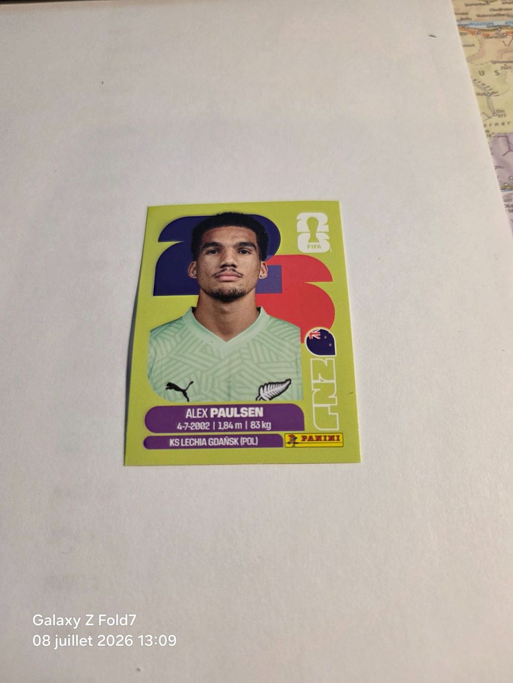 Panini Carte collezionabili: Panini  2026 ALEX PAULSEN NZL 3 – Nuovo (secondo la descrizione) da Grand-Lancy venduto da Seo67