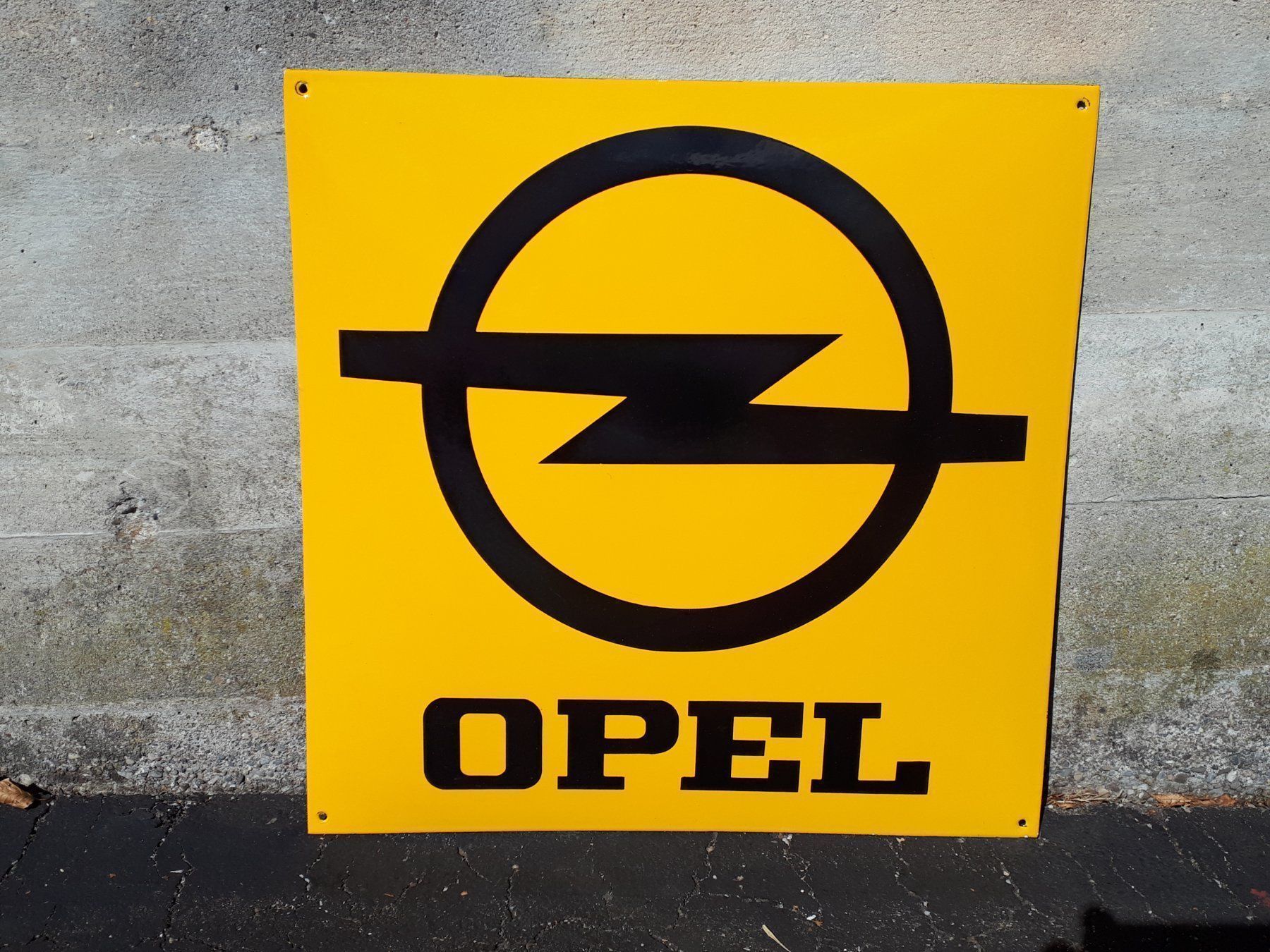 Schilder: Emailschild Opel – Gebraucht aus Zürich von timbuktu03