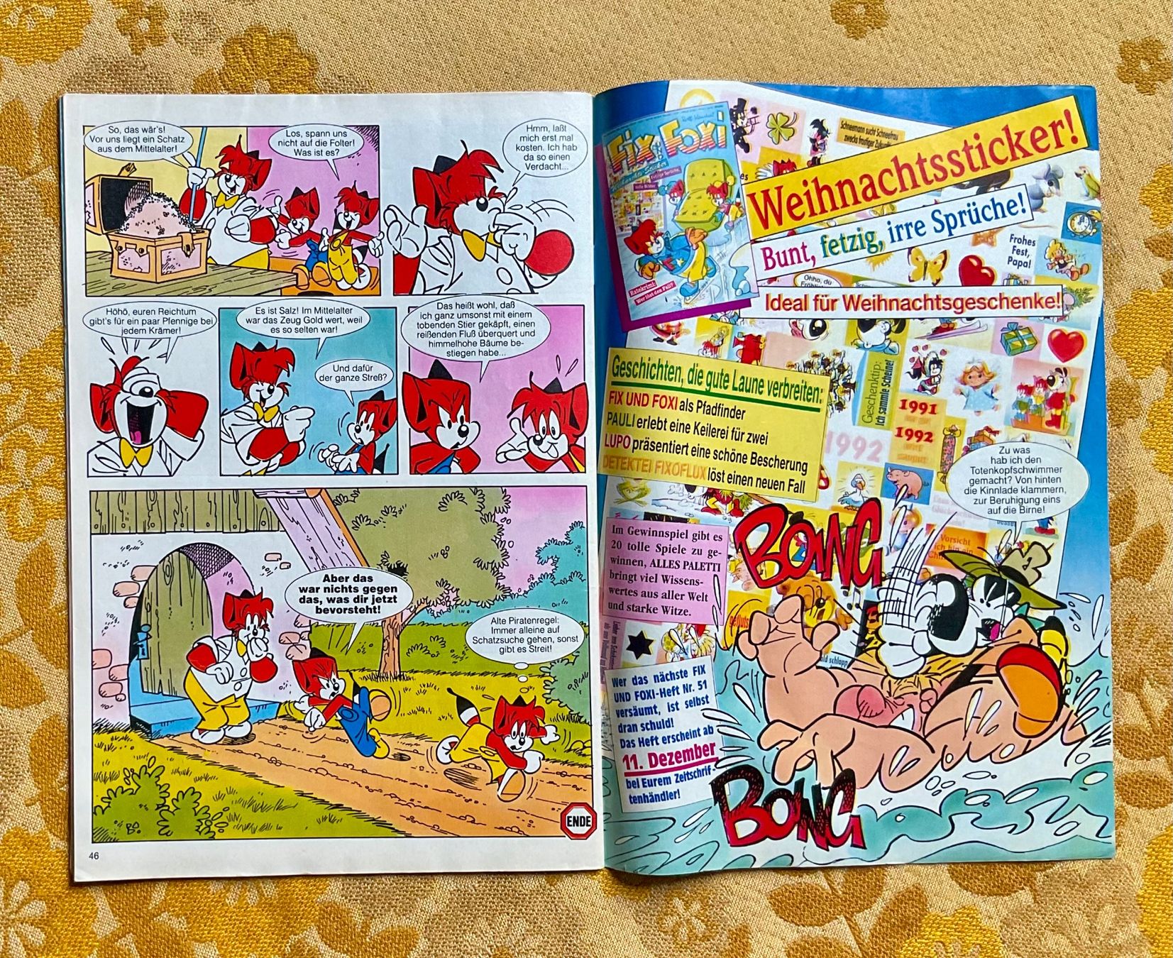 Fumetti: Fix und Foxi Heft Nr 50 von 1991 – Usato da Endingen venduto da nathan05 8