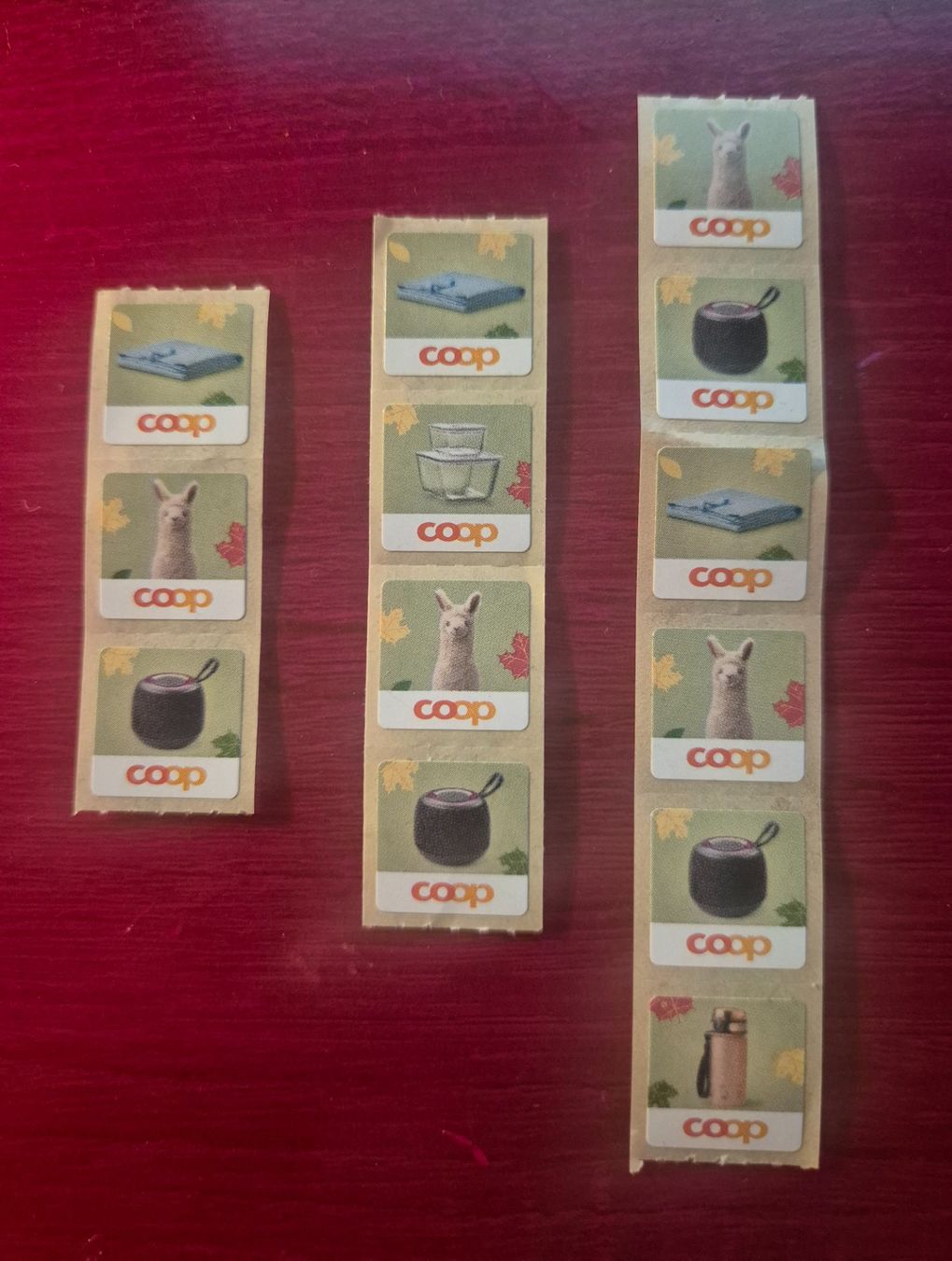 Coop Carte collezionabili: 13 Coop Sammelspass Sticker – Nuovo (secondo la descrizione) da Thalwil venduto da rsanchez