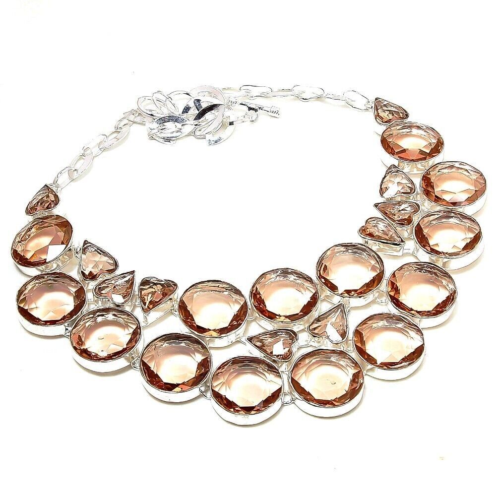 Catenine: Morganite Faceted Gemstone – Nuovo e nell'imballaggio originale da Gächlingen venduto da CHARLEZGIFTS