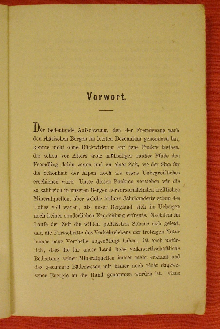 Libri: DAS SCHWEFELBAD ZU ALVENEU, 1868 – Usato da Grüningen venduto da Kartensammler 1