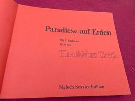 Paradiese auf Erden mit 97 Farbfotos (ohne Deckblatt)