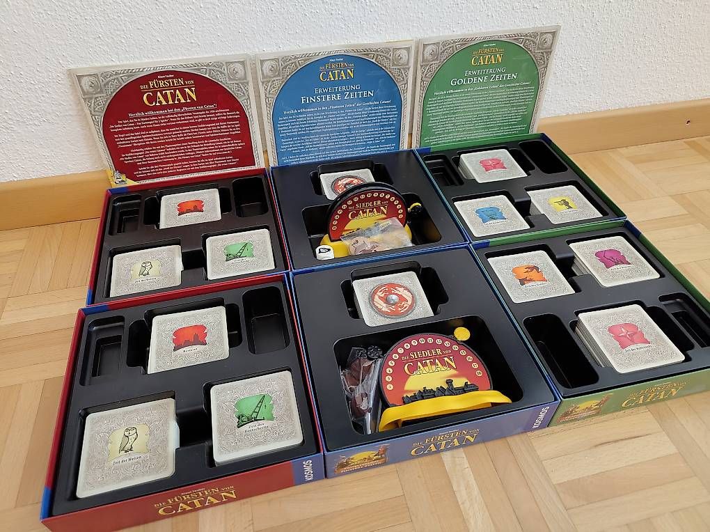 Kosmos Giochi: Die Fürsten von Catan komplett – Usato da Aadorf venduto da Walzkon 1