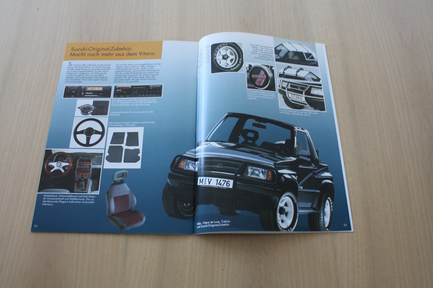 Documenti: Suzuki Vitara Prospekt 8/1992 – Usato da Wikon venduto da erwin400 9