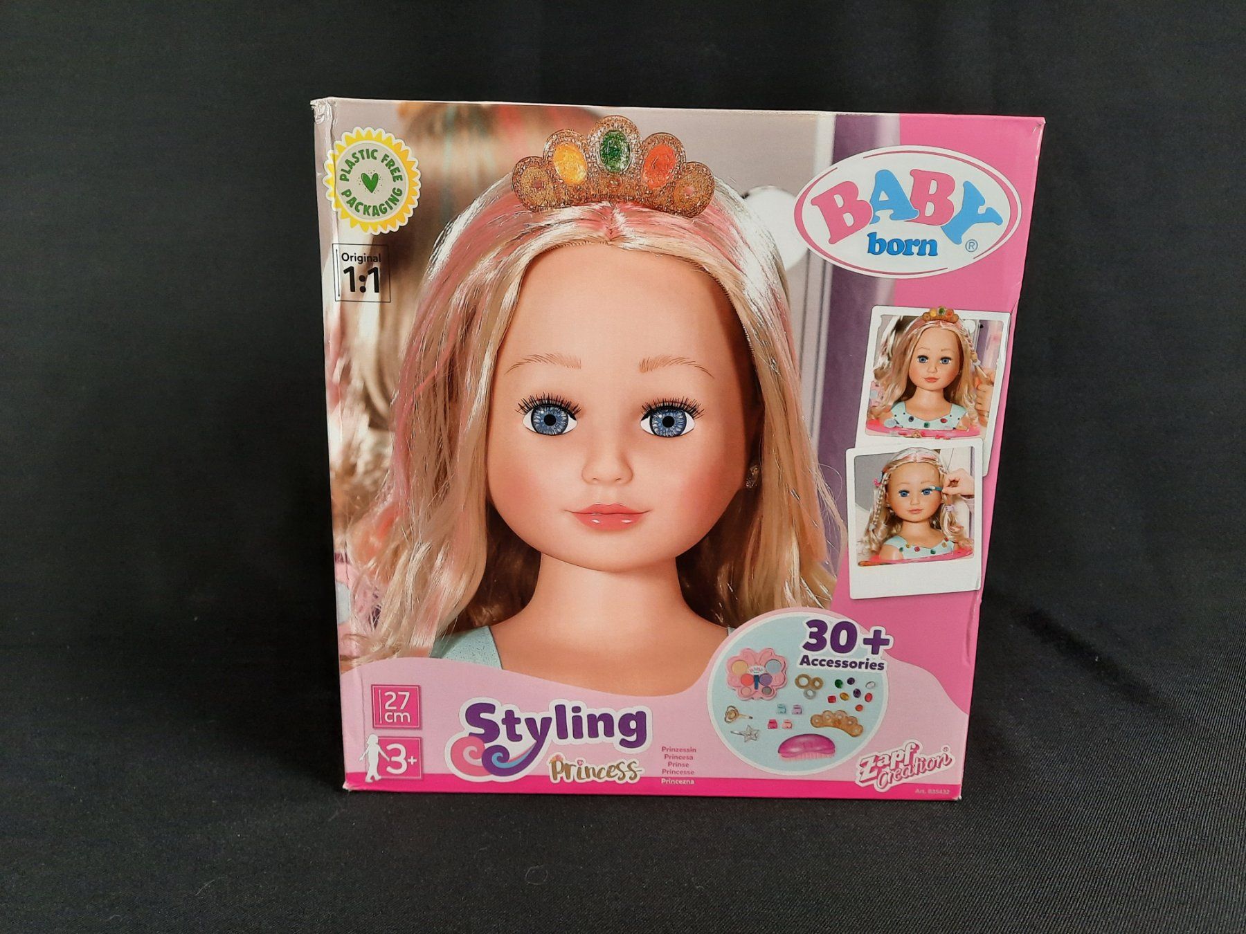 Zapf Creation Giocattoli: ZAPF CREATION Baby born Styling Head Princess – Nuovo (secondo la descrizione) da Beinwil am See venduto da Restwert_Beinwil 3