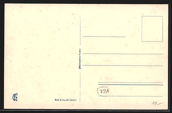 Cartoline postali: Le Locle, Blick über die Dächer der Or – Usato da Berlin venduto da bartko-reher 1
