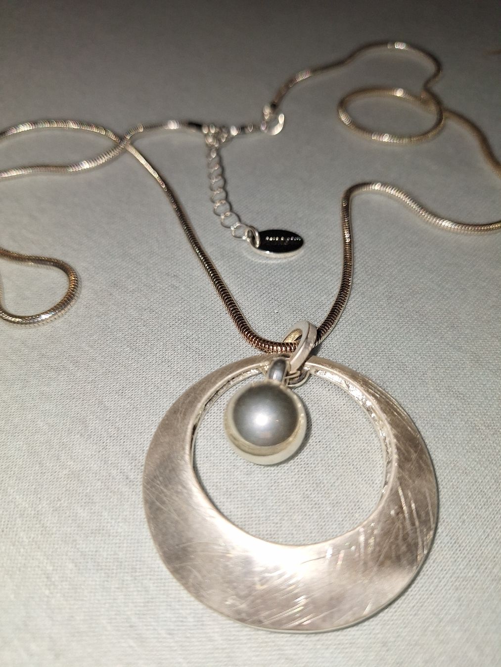 Anhänger: Collier pendentif cercleb – Gebraucht aus Tannay von v1n1p00h 5