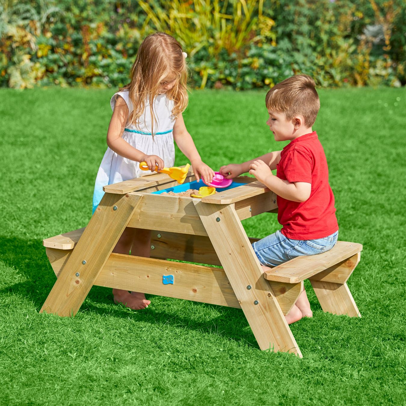 Sabbiera per bambini: Holzsandspieltisch Classic – Nuovo e nell'imballaggio originale da Erlinsbach venduto da Home-World 5