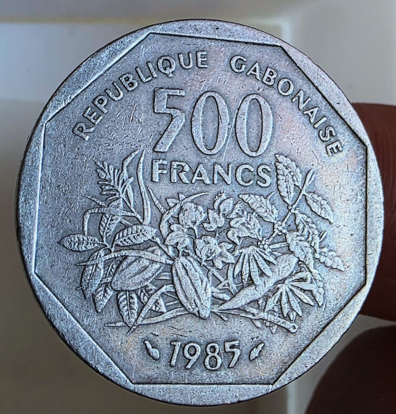 Tutti le monete: GABUN 500 FRANCS 1985 – Nuovo (secondo la descrizione) da winterthur venduto da CoinPassion 1