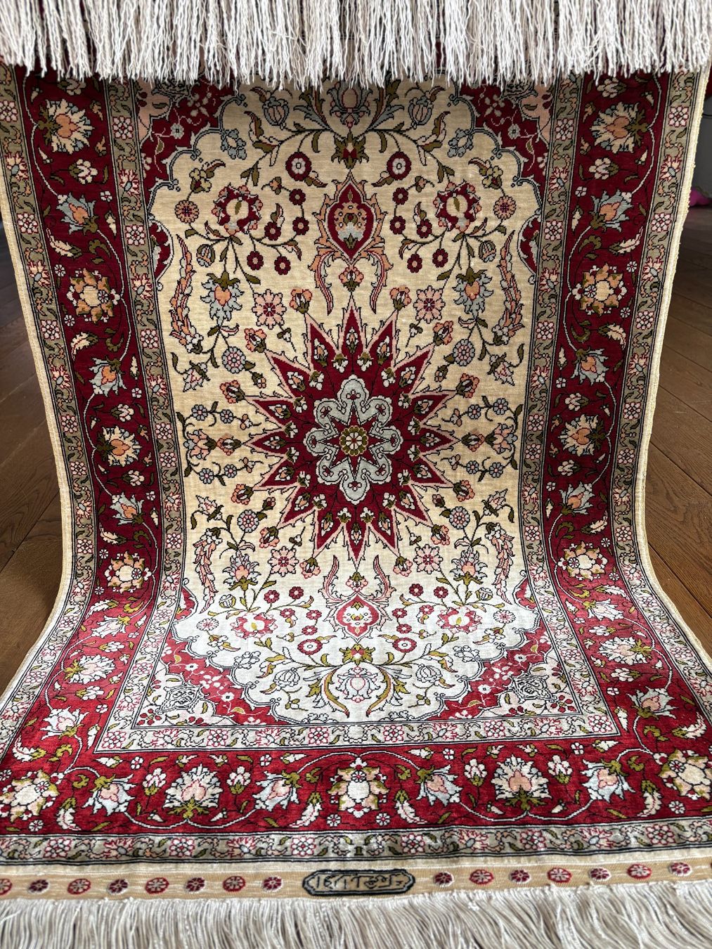 Tappeti: 11x11 Özipek Hereke Seidenteppich – Usato da Bennau venduto da Mayer_Carpets