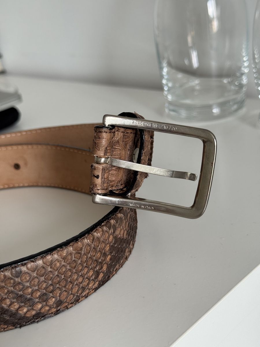 Cinture: Leather belt – Nuovo (secondo la descrizione) da Paradiso venduto da viorea 3
