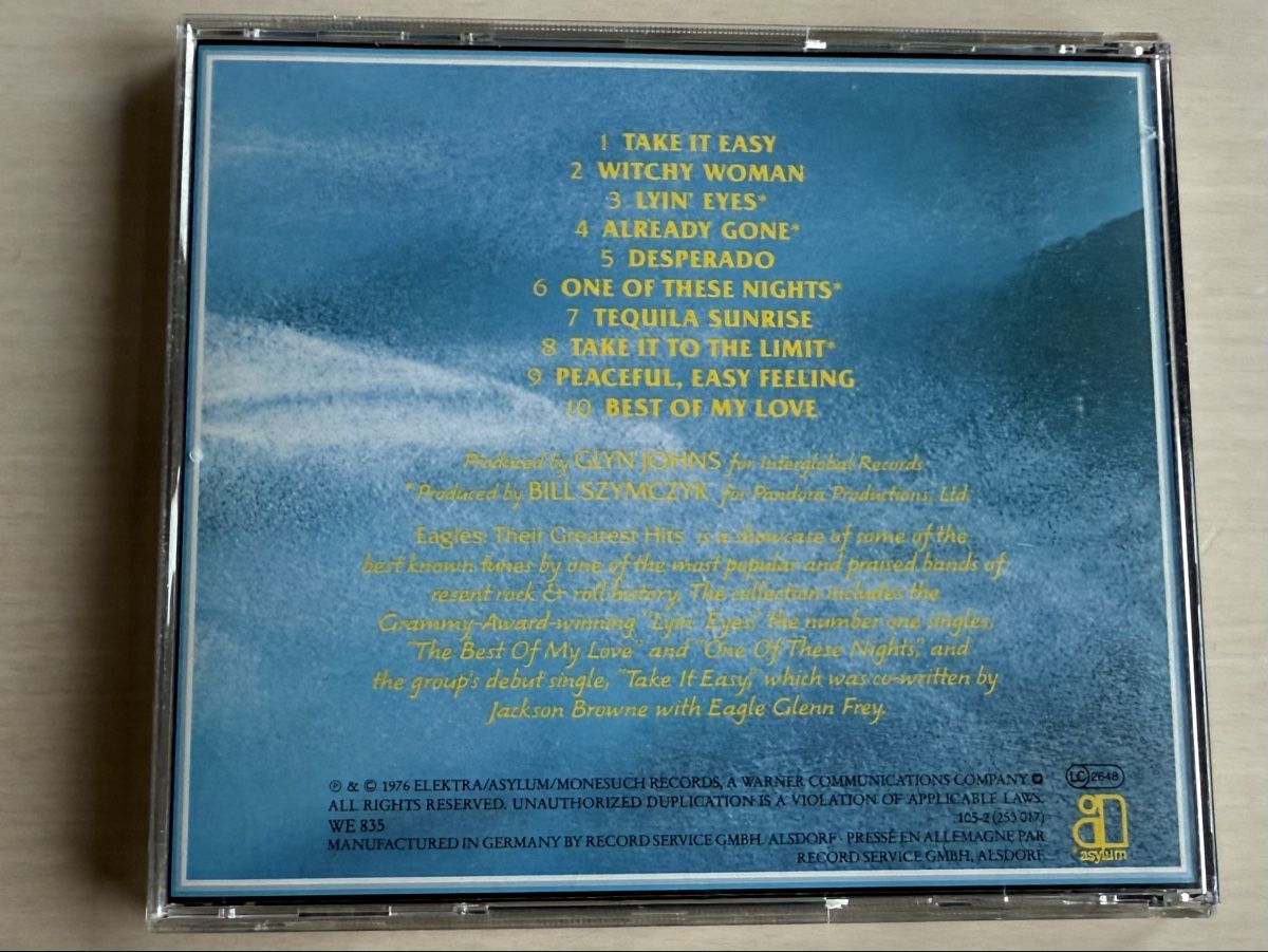 CD: Eagles - Greatest Hits 1971 - 1975 – Usato da Oberried Brienz venduto da Chyara 1